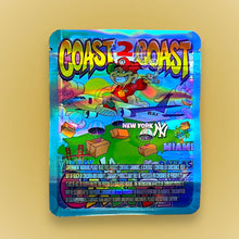 Load image into Gallery viewer, Coast 2 Coast Candy 3.5g Mylar Bag Holographic- Packaging Only