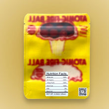 Load image into Gallery viewer, Atomic Fire Ball 3.5g Mylar Bags Holographic- Rolling Stone -Packaging Only