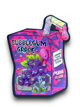 Load image into Gallery viewer, Bubblegum Grape Mylar Bags 3.5g Holographic - Black Unicorn Hub