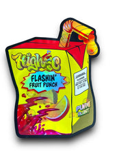 Load image into Gallery viewer, High C Flashing Fruit Punch Mylar Bags 3.5g Holographic - Black Unicorn Hub