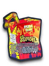 Load image into Gallery viewer, Lemon Cherry Gelato Pure Blunt Mylar Bags 3.5g Holographic - Black Unicorn Hub