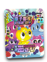 Load image into Gallery viewer, Atomic City Star berry Blasters Mylar Bags 3.5g Holographic