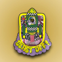 Load image into Gallery viewer, Blast OFF 3.5G Mylar Bags -The Smokers Club- Packaging Only