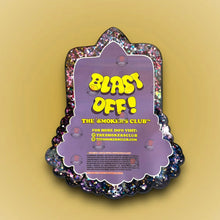 Load image into Gallery viewer, Blast OFF 3.5G Mylar Bags -The Smokers Club- Packaging Only - Black Unicorn Hub