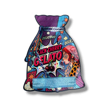 Load image into Gallery viewer, Black Cherry Gelato 1 OZ 28G empty Mylar bag 1 ounce (50 Count)