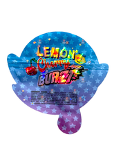 Load image into Gallery viewer, Lemon Cherry Burzt cut out Mylar Bags 3.5g Empty Packaging