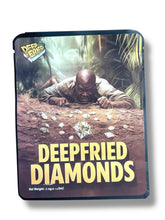 Load image into Gallery viewer, Deep fried Diamonds 3.5G Sticker Mylar Bags
