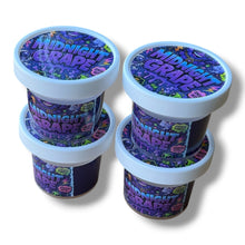 Load image into Gallery viewer, Midnight Grape Ice Cream Style 3.5G Plastic Jars with Display Boxes – Packaging Only