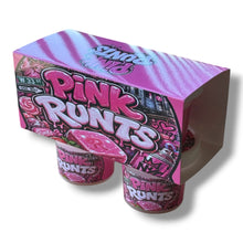 Load image into Gallery viewer, Pink Runts Ice Cream Style 3.5G Plastic Jars with Display Boxes – Packaging Only