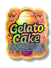Load image into Gallery viewer, Gelato Cake Mylar Bag 3.5g shape bags