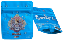 Load image into Gallery viewer, Cookies Cheetah Piss Mylar Bags 3.5 Grams Smell Proof Resealable Bags w/ Holographic Authenticity Stickers