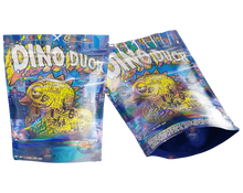 Load image into Gallery viewer, Dino Duck Holographic Mylar bag 3.5g Packaging Only - Black Unicorn Hub