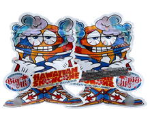 Load image into Gallery viewer, Hawaiian Snow cone Mylar bag 3.5g cut out Big Als Packaging Only - Black Unicorn Hub