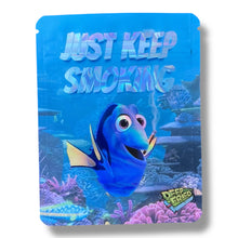 Load image into Gallery viewer, Deep Fried Just Keep Smoking 3.5g Mylar Bag- Packaging Only