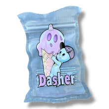 Load image into Gallery viewer, Dasher transparent Mylar Bag 3.5g shape bag