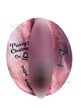 Load image into Gallery viewer, Jokes Up Charmz on lock Cut Out Mylar Bags 3.5g Pussy Charms Die cut - Black Unicorn Hub