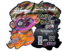Load image into Gallery viewer, Dead Opps Pack Baby I Can't Feel My  Face Cut Out Mylar Bags 3.5g High Tolerance