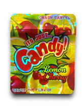 Load image into Gallery viewer, Candy Lemon Cherry Mylar Bags 3.5g Holographic Candy Cartel