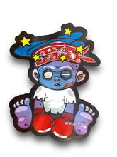 Load image into Gallery viewer, Baby Knock out Boxing Mylar Bags 3.5g Holographic Shape bag