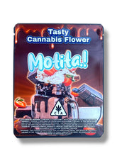 Load image into Gallery viewer, Motita Strawberry Chocolate Brownies 3.5G Sticker Mylar Bags (4x5 inch, Zip Lock, Double-Sided)