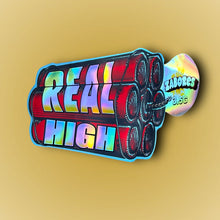 Load image into Gallery viewer, Real High Zabores 3.5g Mylar Bag Holographic