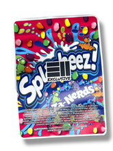 Load image into Gallery viewer, Splasheez Za-Nerds Combo Sticker Mylar Bags | Stand-Up 16oz, 1oz & 3.5g