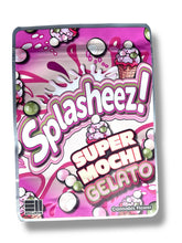 Load image into Gallery viewer, Splasheez Super Mochi Gelato Combo Sticker Mylar Bags | Stand-Up 16oz, 1oz & 3.5g