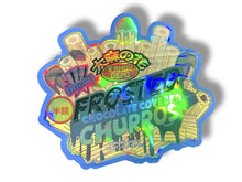 Load image into Gallery viewer, Kandy Depo Frosted Chocolate Covered Churros Mylar Bags 3.5g Holographic