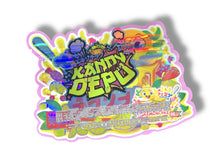 Load image into Gallery viewer, Kandy Depo Scarlets Lemon cake Mylar Bags 3.5g Holographic