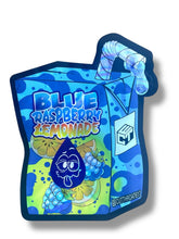 Load image into Gallery viewer, Blue Raspberry Lemonade 3.5g Mylar Bag- Packaging Only Juice box