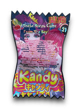 Load image into Gallery viewer, Kandy Marshmellow Tootsie Roll Pop 3.5G Mylar Bags Holographic cut out