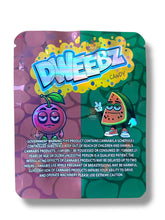 Load image into Gallery viewer, Dweebz Candy Watermelon & Cherry Mylar Bag 3.5g shape bag