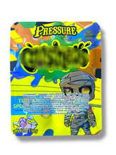 Load image into Gallery viewer, Pressure Tropical Spooky Fruit Mylar Bag 3.5g