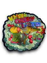 Load image into Gallery viewer, Lemon Cherry Blaster 3.5G Mylar Bags Candy Coast LA-Holographic cut out