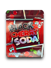 Load image into Gallery viewer, Black Cherry Soda 3.5G Mylar Bags Holographic