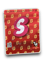 Load image into Gallery viewer, Raspberry Cheesecake Truffles 3.5G Mylar Bags -With stickers and label