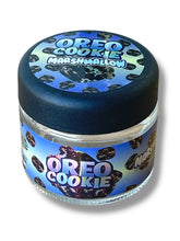 Load image into Gallery viewer, 3.5g Glass Jars with Holographic Stickers