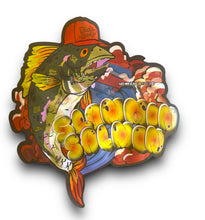 Load image into Gallery viewer, Teds Budz Slammin Salmon Mylar Bags 3.5g Holographic