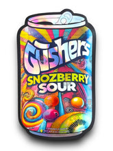 Load image into Gallery viewer, Gushers Snozeberry Sour Mylar Bags 3.5g Holographic