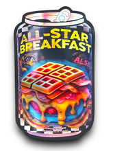 Load image into Gallery viewer, All Star Breakfast Mylar Bags 3.5g Holographic