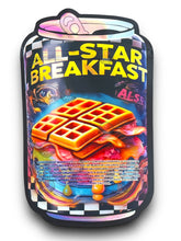 Load image into Gallery viewer, All Star Breakfast Mylar Bags 3.5g Holographic