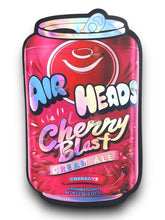 Load image into Gallery viewer, Air Heads Cherry Blast Cream Mylar Bags 3.5g Holographic