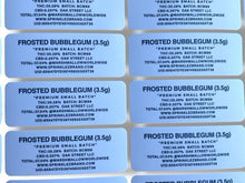 Load image into Gallery viewer, Sprinklez Frosted Bubblegum Marshmallow 3.5G Mylar Bags -With stickers and label