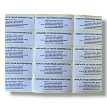 Load image into Gallery viewer, Sprinklez Horchata Ice Cream Sandwich 3.5G Mylar Bags -With stickers and label