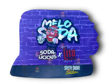 Load image into Gallery viewer, Soda Licious Melo Soda 3.5G Mylar Bags South Shore Edition