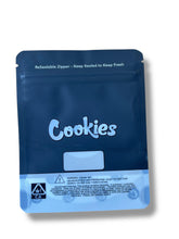 Load image into Gallery viewer, Cookies Mylar Bags 3.5 Gram with window Smell Proof Resealable Cookies Bags Black