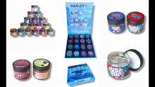 Load image into Gallery viewer, Variety Pack Glass Jars - Varity Pack 16 Flavors in box Empty Jars
