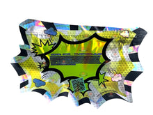 Load image into Gallery viewer, Lil Baby WHAM Gold 2023 Edition Cut Out Mylar Bags 3.5g Die Cut Holographic