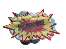 Load image into Gallery viewer, WHOA Lil Baby Cut Out Mylar Bags 3.5g Die Cut Holographic - Black Unicorn Hub