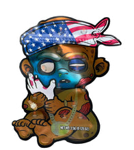 Load image into Gallery viewer, Swag Pack Baby I Can't Feel My Face Cut Out Mylar Bags 3.5g Hight Tolerance ICFMF - Black Unicorn Hub
